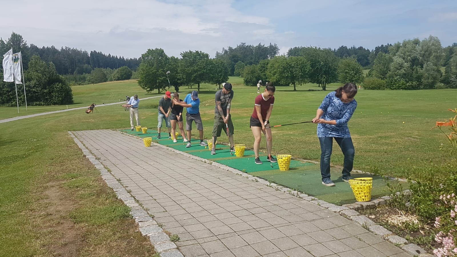 Schnuppergolf der RFBL am 23. Juni 2019 im Golfclub Bad Abbach Deutenhof_3